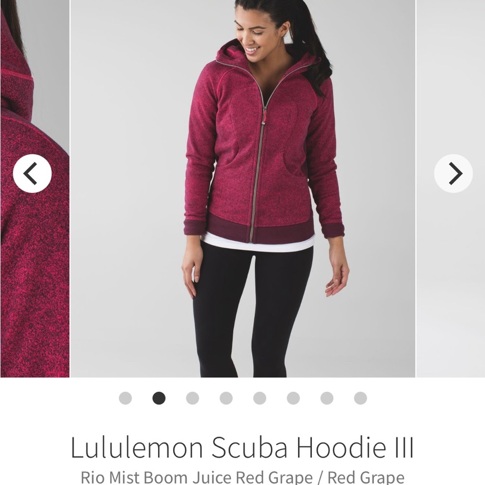Lululemon Scuba rio mist boom juice size 6